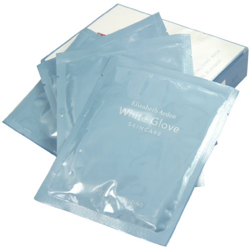 Elizabeth Arden White Glove Extreme Skin Care Intensive Revitalizing Mask 4 Packets Each 0.68 Oz