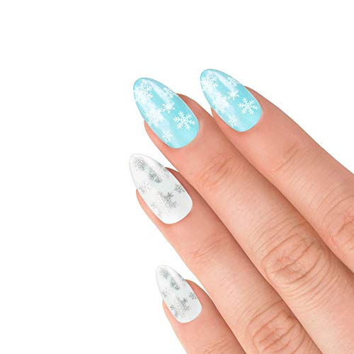 House of Ho Ho Ho Nailed by Elegant Touch  Avalanche: 24 nails, nail glue .07 Oz., nail file