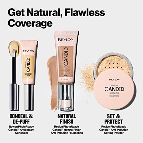 Revlon Photoready CANDID Natural Finish Foundation, 320 Tawny .75 fl oz