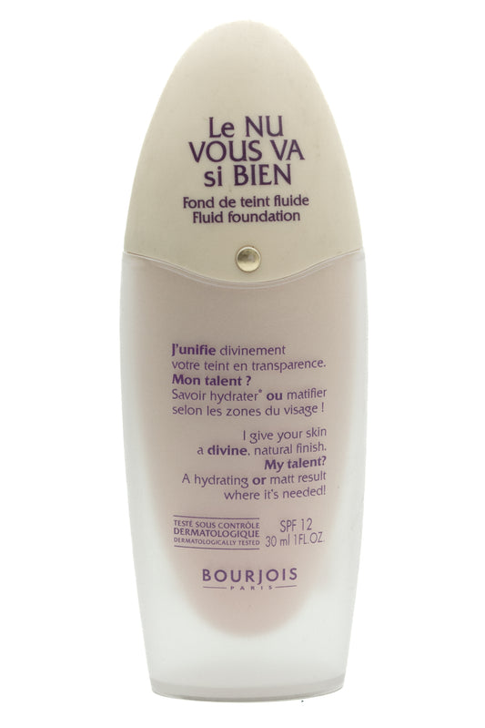 Bourjois Fluid Foundation Matt Finish 17 Cafe  1 fl oz