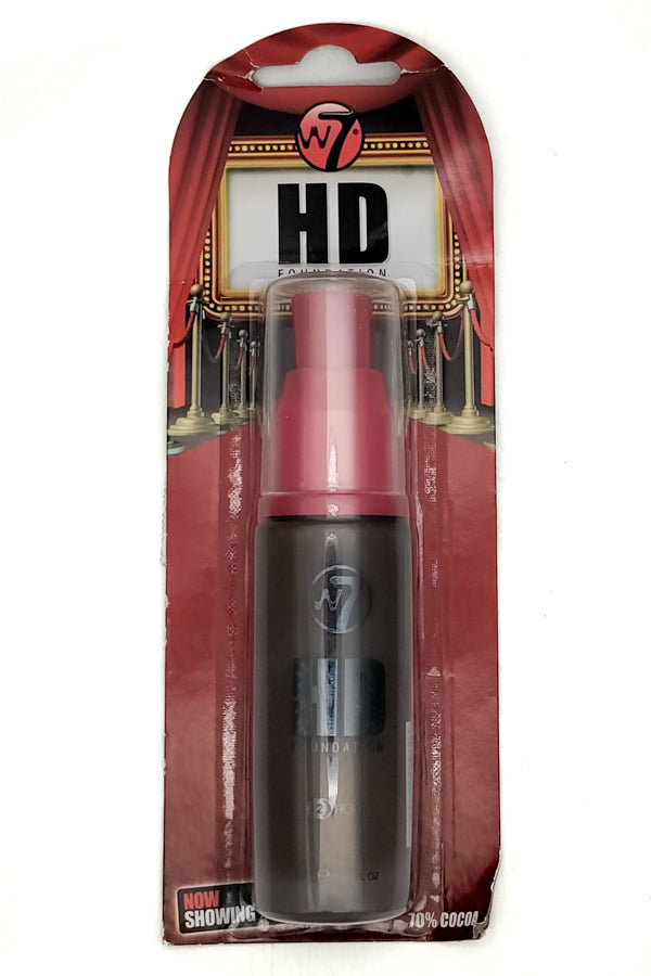 w7 HD FOUNDATION 70% Cocoa  1 fl oz