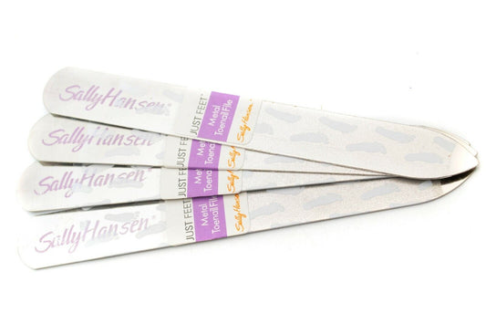 Sally Hansen JUST FEET Metal Nail File, Set of 4