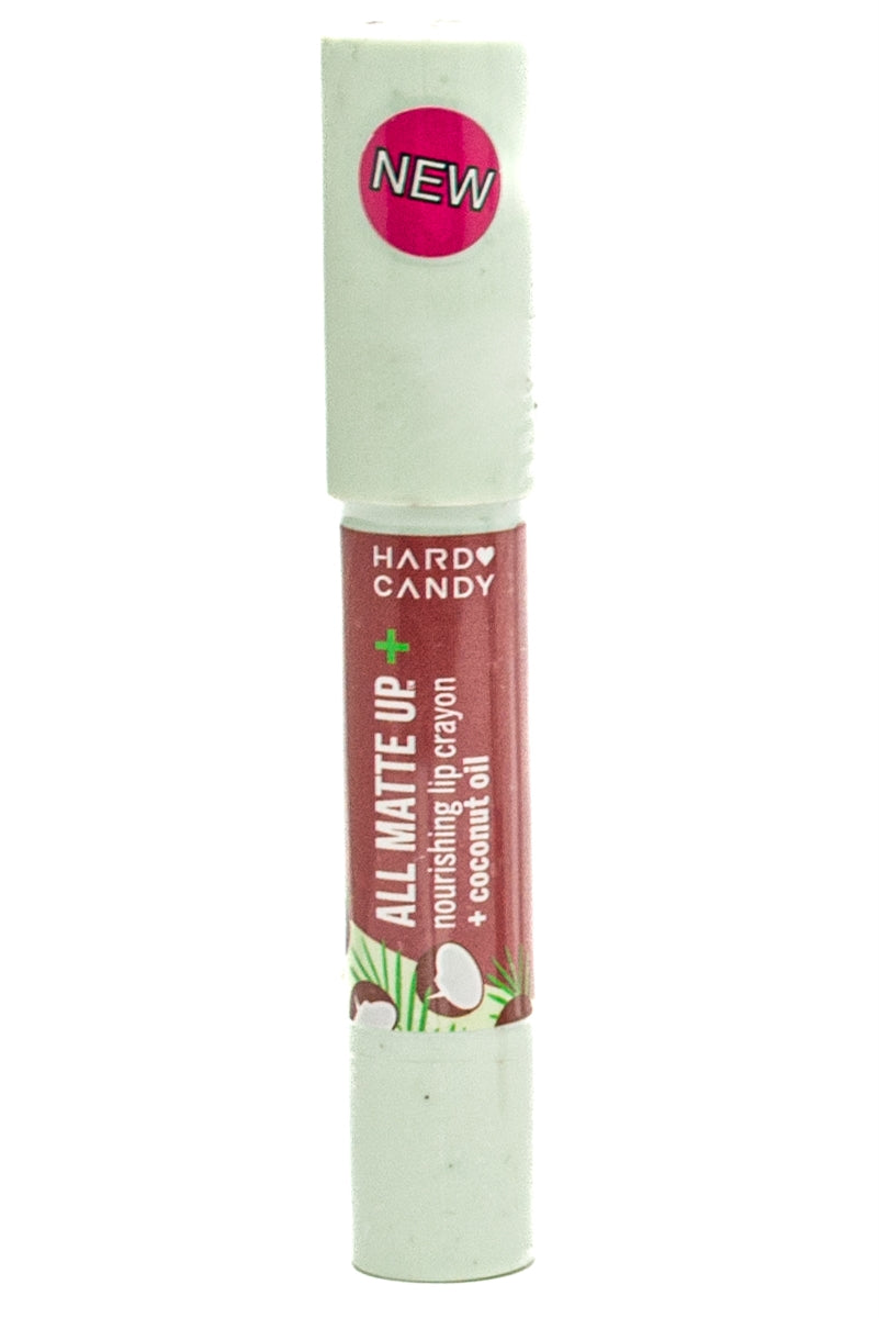 Hard Candy ALL MATTE UP Nourishing Lip Crayon + Hemp Oil, 1773 Show Stopper  .08oz