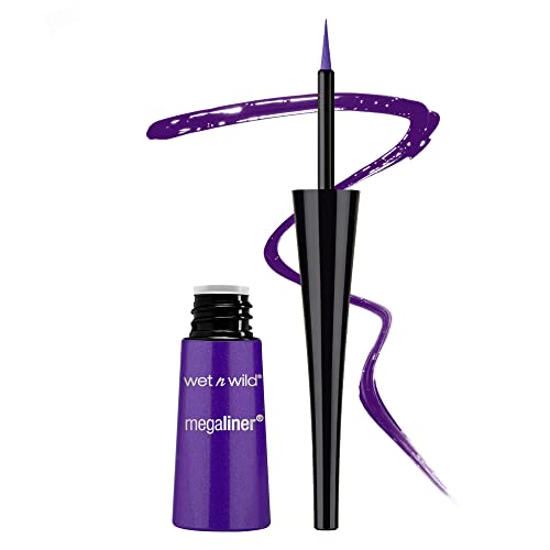 Wet n Wild  MEGALINER liquid Eyeliner, 874A Electric Purple   .12 fl oz