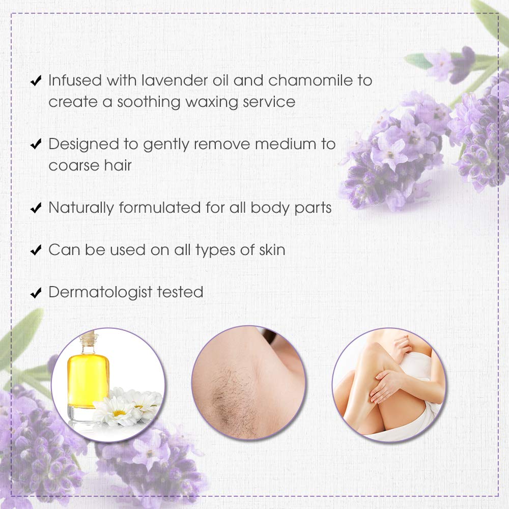 Satin Smooth Lavender Wax with Chamomile 14 oz