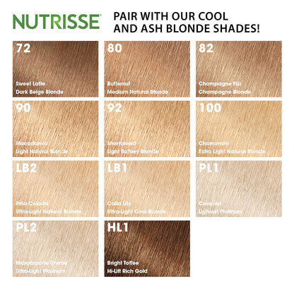 Garnier Nutrisse Color Reviver 5 Min Color Mask, Cool Blonde, 4.2 fl oz