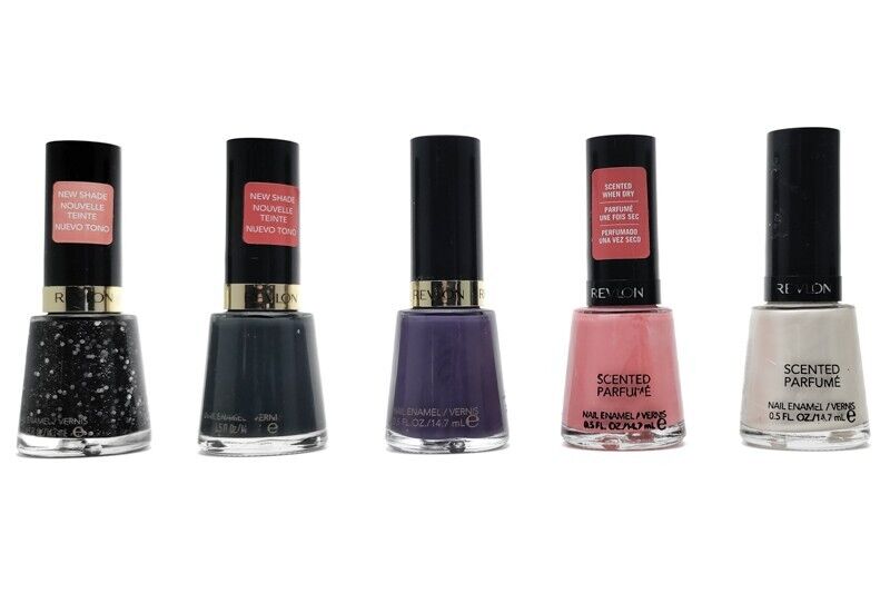 Revlon 5pc NailEnamel set .5 fl oz x 5