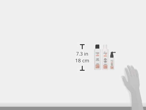 NIOXIN Hair System Kit for fine colored hair 3: Shampoo 10.1 Fl Oz., Conditioner 10.1 Fl Oz., Treatment 3.38 Fl Oz.