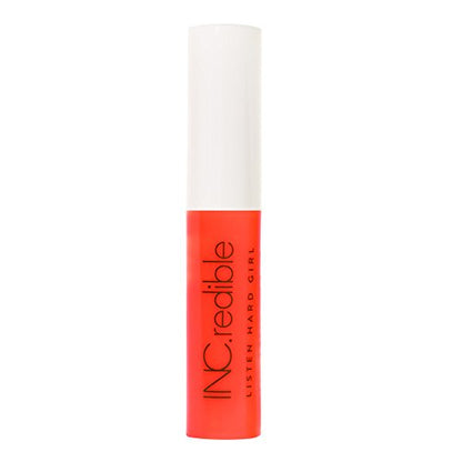 INCredible LISTEN HARD GIRL Real Neon Lip Paint,  I'm Hot RN  .12 fl oz