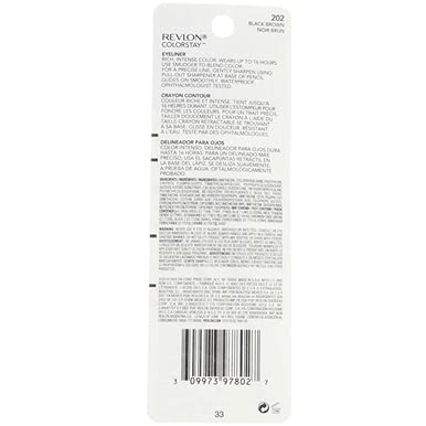 Revlon/Colorstay Eye Liner Black Brown 0.01 Oz .28 Ml