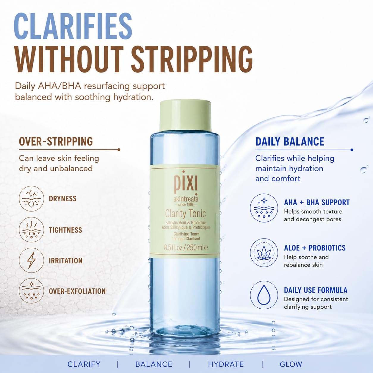 Pixi Clarity Tonic  8.5oz
