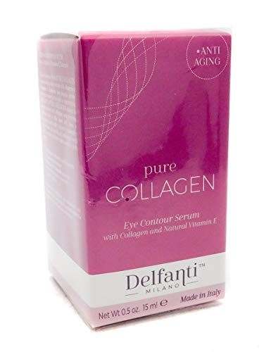 Delfanti Milano PURE COLLAGEN Eye Contour Serum with Natural Vitamin E  .05 fl oz