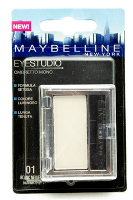 Maybelline Eyestudio Eyeshadow (01 Snow White)
