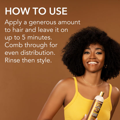 Creme of Nature Pure Honey Dry Defense Conditioner with Coconut Oil & Shea Butter, 12 fl oz