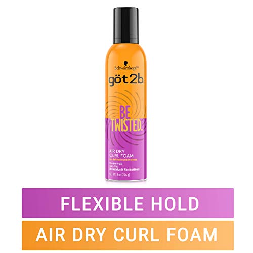 Schwarzkopf got 2b  BE TWISTED Air Dry Curl Foam   8oz