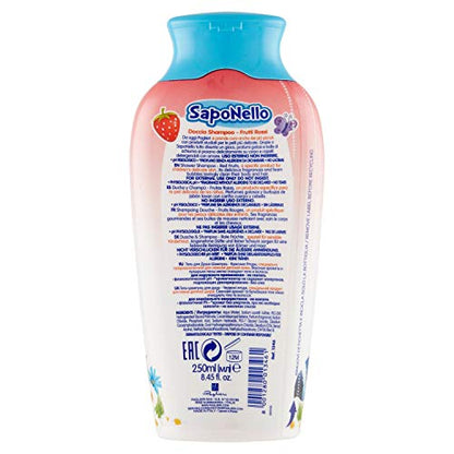 Paglieri  SapoNello Shampoo, Moisturizing Shower and Hair Gel   8.45 fl oz