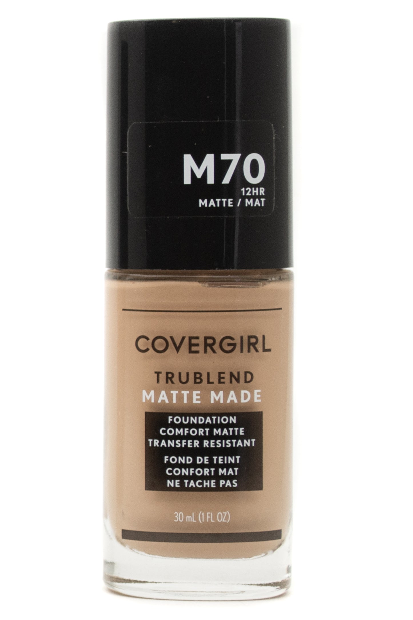Covergirl TRUBLEND Matte Matte Foundation, M70 Sand Beige  1 fl oz