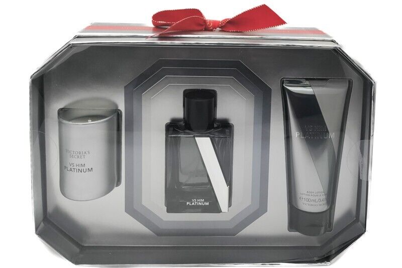 Victoria's Secret Very Sexy for Him  PLATINUM 3 Piece Gift Set: 1.7 oz