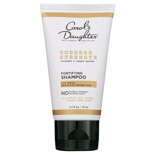 Carol's Daughter Goddess Strength Fortifying Shampoo for All Hair Typer, with Castor Oil, 2.5 fl oz