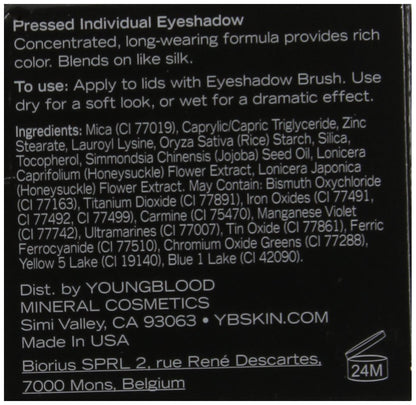 Youngblood Pressed Individual Eyeshadow, Zen  .07oz