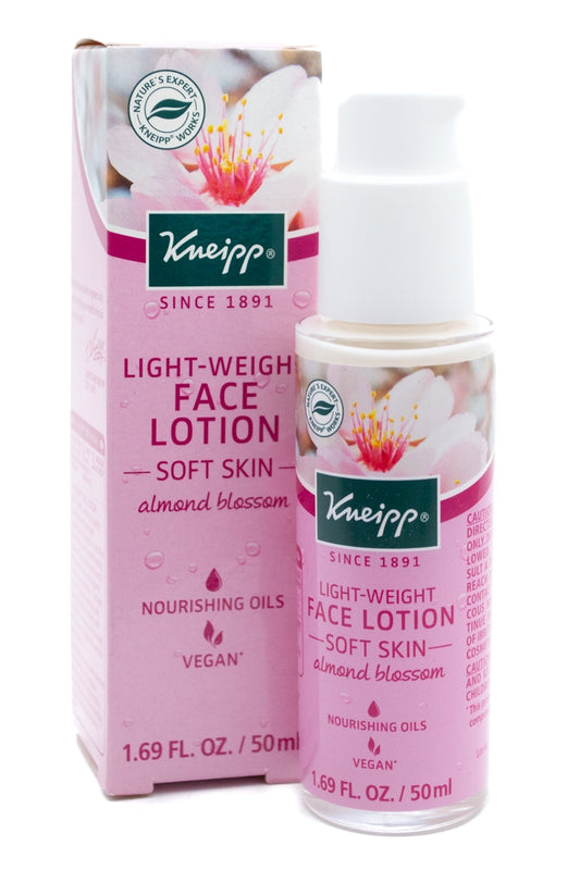 Kneipp Light-Weight Face Lotion, Soft Skin Almond Blossom  1.69 fl oz