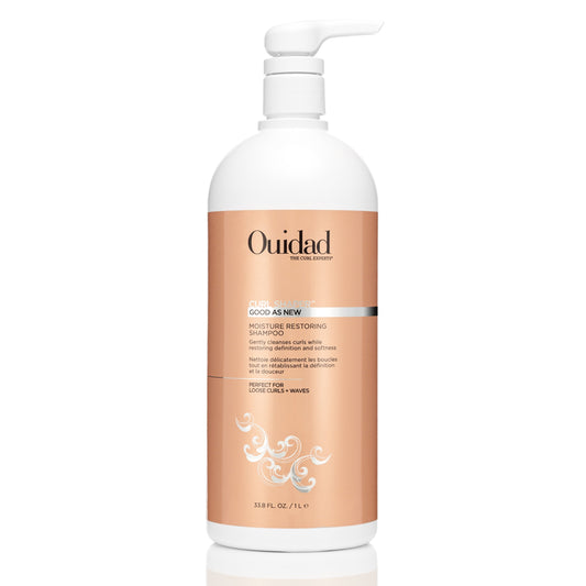 Ouidad Curl Shaper Moisturizing Shampoo, Removes Build Up & Impurities, Bouncy, Soft Curls, 33.8 oz