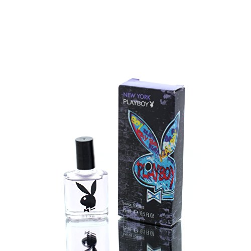 Playboy New York Eau de Toilette for Men .5 Fl Oz. Pour - Travel Size