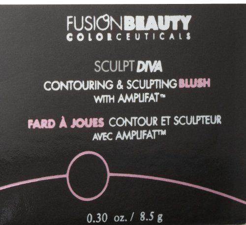 FusionBeauty Sculptdiva Contouring and Sculpting Blush with Amplifat