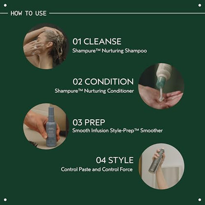 Aveda Shampure Nurturing Conditioner for Fine to Medium Hair | Lightweight Conditioner | 98% Naturally Derived* | Calming Aroma of Lavender & Ylang Ylang