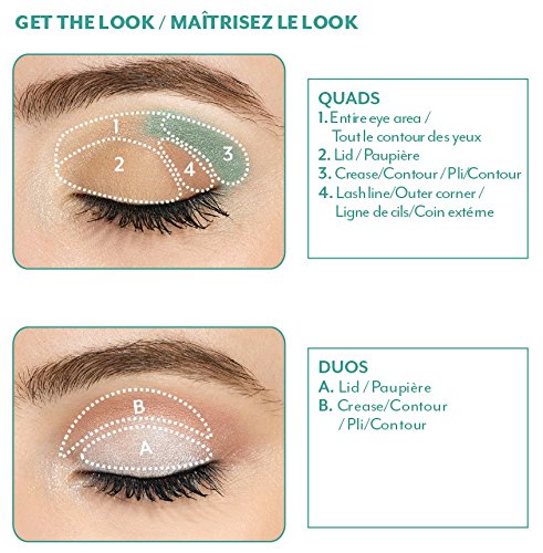 cargo HAVANA Nights Eye Shadow Palette: Shadows 12 x .03 Oz., Dual-Ended Brush