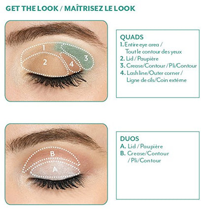 cargo HAVANA Nights Eye Shadow Palette: Shadows 12 x .03 Oz., Dual-Ended Brush