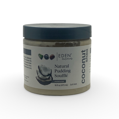 Eden BodyWorks Natural Pudding Soufle Coconut Shea 16 Oz