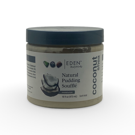 Eden BodyWorks Natural Pudding Soufle Coconut Shea 16 Oz