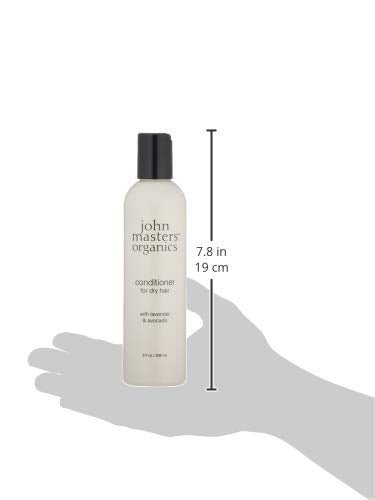 John Masters Organics CONDITIONER w/ Lavender & Avocado for Dry Hair  8 fl oz