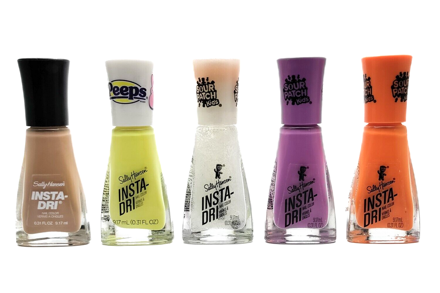 Sally Hansen 5pc Insta-Dri Insta-Dri Color Collection M