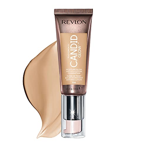 Revlon Photoready CANDID GLOW Foundation, 320 Tawny  .75 fl oz