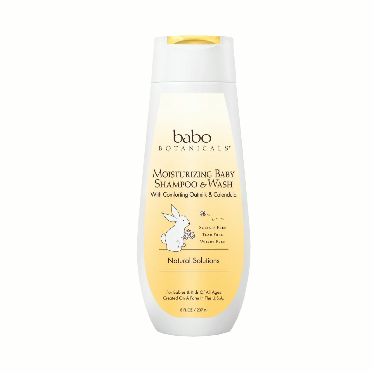 BABO Moisturizing Baby Shampoo & Wash 8 Oz