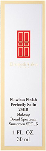 Elizabeth Arden FLAWLESS FINISH Perfectly Satin Makeup SPF15, 18 Chestnut   1 fl oz