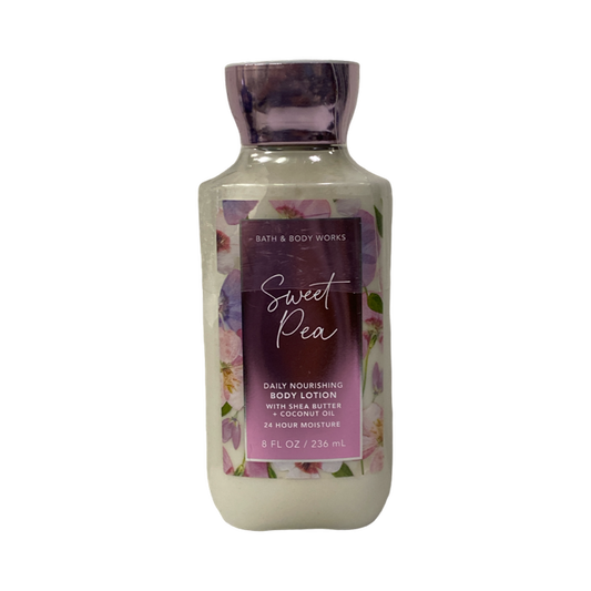 Bath & Body Works Sweet Pea Daily Nourishing Body Lotion 8 Oz