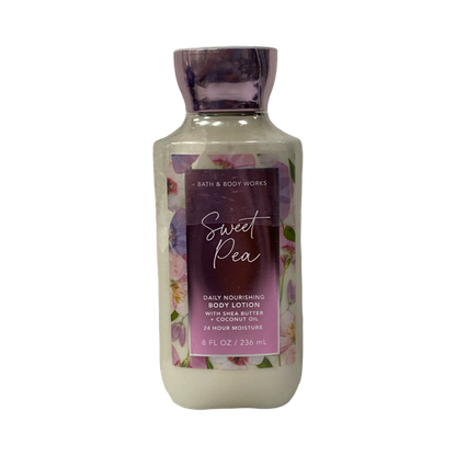 Bath & Body Works Sweet Pea Daily Nourishing Body Lotion 8 Oz